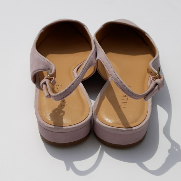 ✨TALBOTS Lavender Suede Slingback Flats Size 10 - Picture 6 of 8